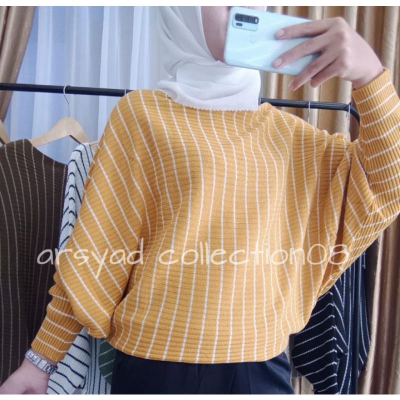 OVERSIZE BLOUS RAJUT KALONG JUMBO KNIT IMPORT