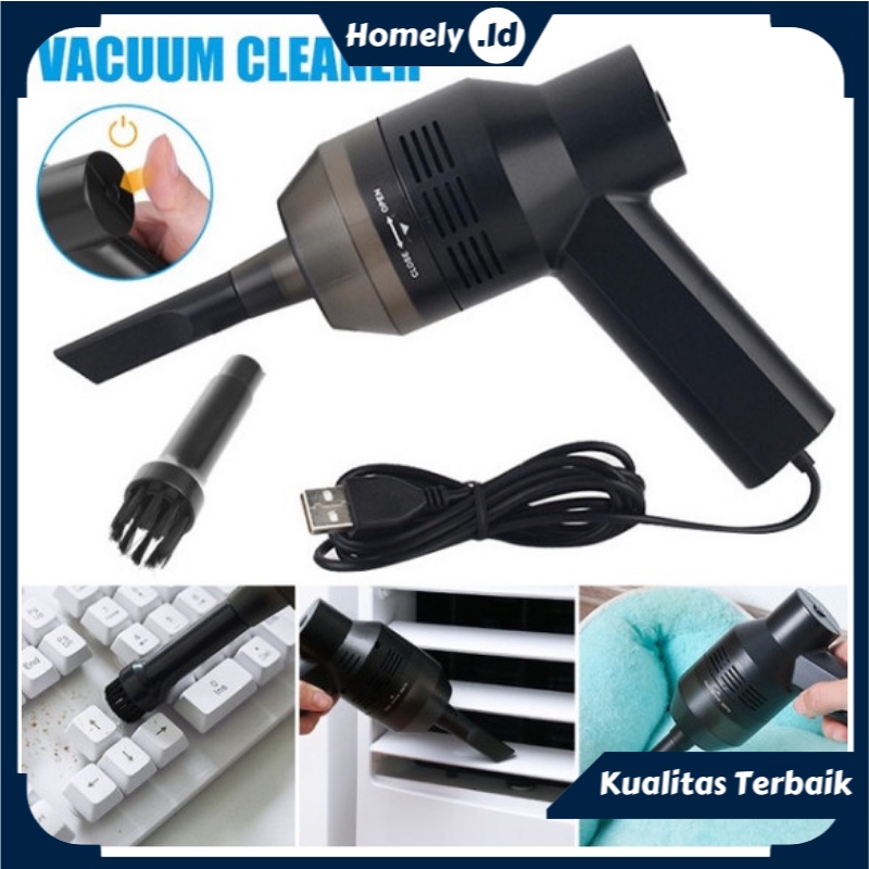 Vacuum Cleaner Mini USB Portable Vakum Pembersih Penyedot Debu Keyboard Komputer Laptop Serbaguna