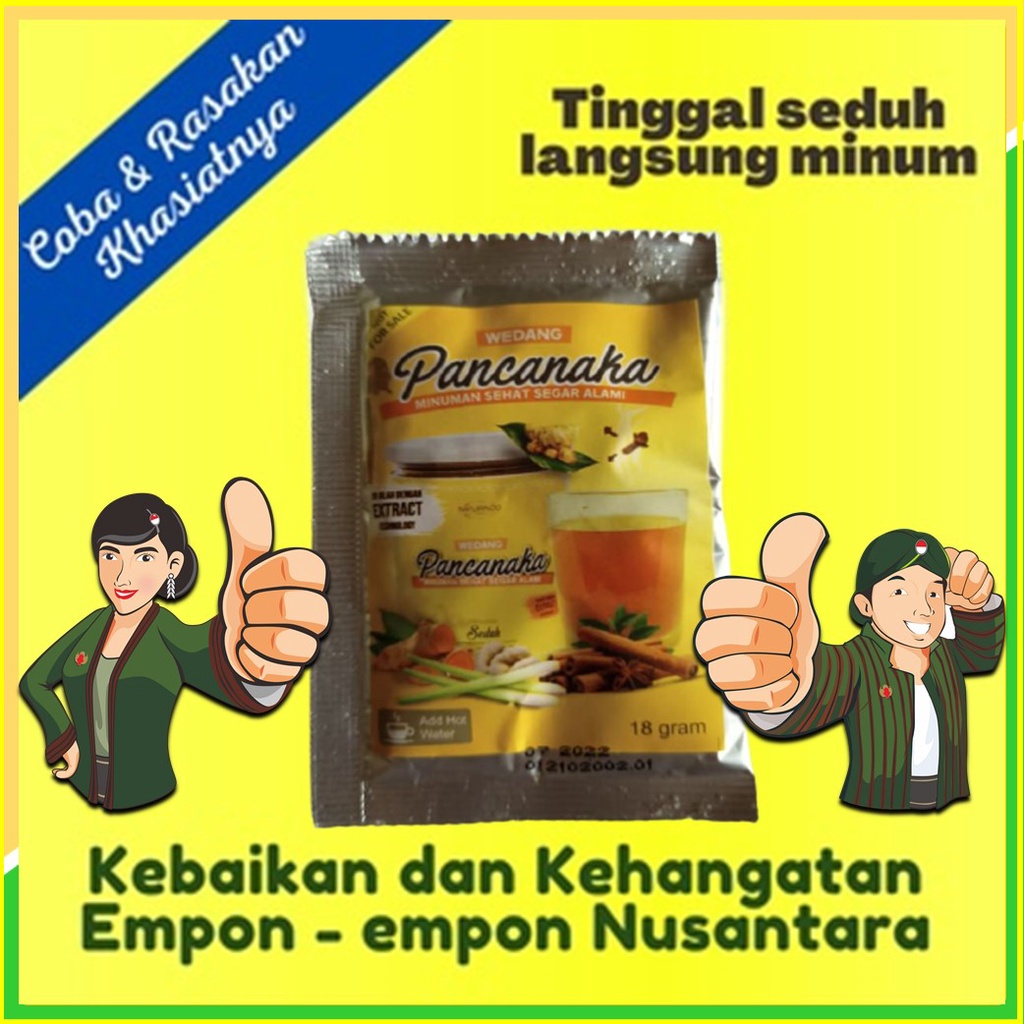 

WEDANG PANCANAKA, TEH ROYAL dan SEKAR KEDATON SACHET MINUMAN KESEGARAN TUBUH ALAMI