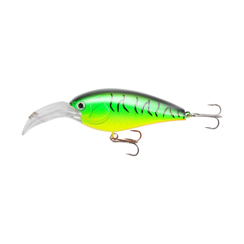 Umpan Pancing Crankbait Wobbler Keras 10.7cm / 21g Untuk Ikan Bass / Trout / Air Tawar / Asin