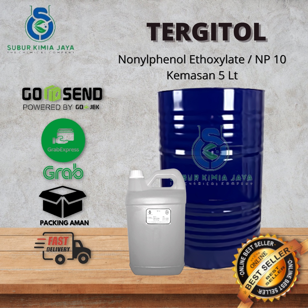 

NP 10 / Tergitol / Nonylphenol Ethoxylate 5 Liter Premium