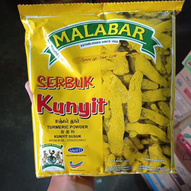 

Kunyit bubuk Malabar 500g