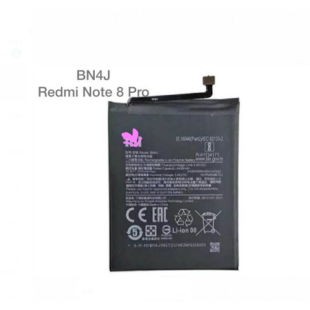 Battery Baterai Batre Handphone Redmi 6Pro A2 Lite/BN47, 8 8A/BN51, 9A 9C Poco M2 Pro/BN56, Note 6 Pro/BN48, Note 7 Pro/BN4A, Note 8 Pro/BN4J, Note 9/BN54, Note 9 Pro/BN53