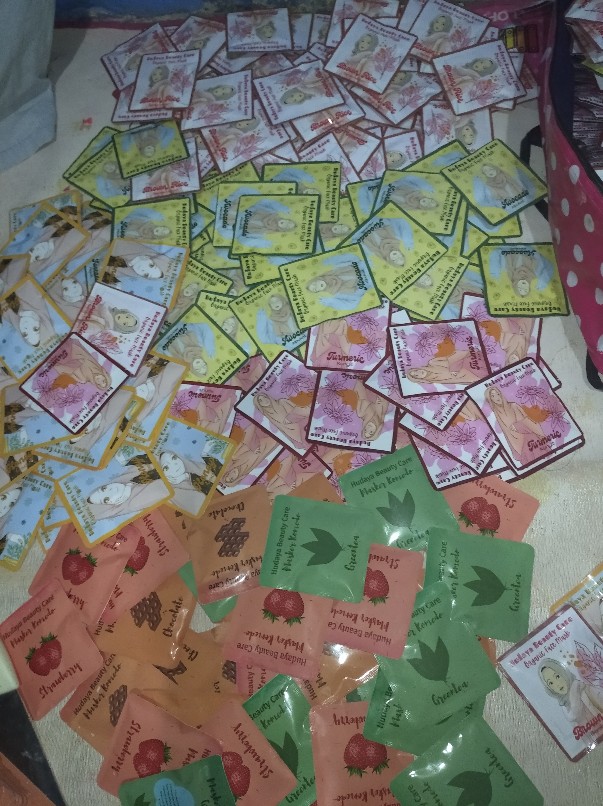 Sachet Masker Ukuran 8x9cm Full Colour Non Ziplock