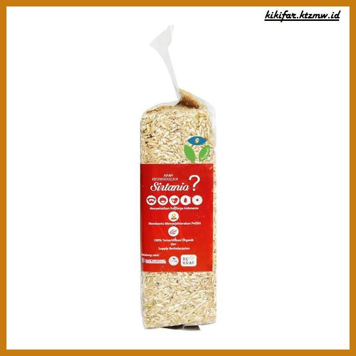 

ANEKA-BERAS- BERAS COKLAT ORGANIK VACUM 1KG - SEBLANG BANYUWANGI - ORGANIK -BERAS-SEHAT.