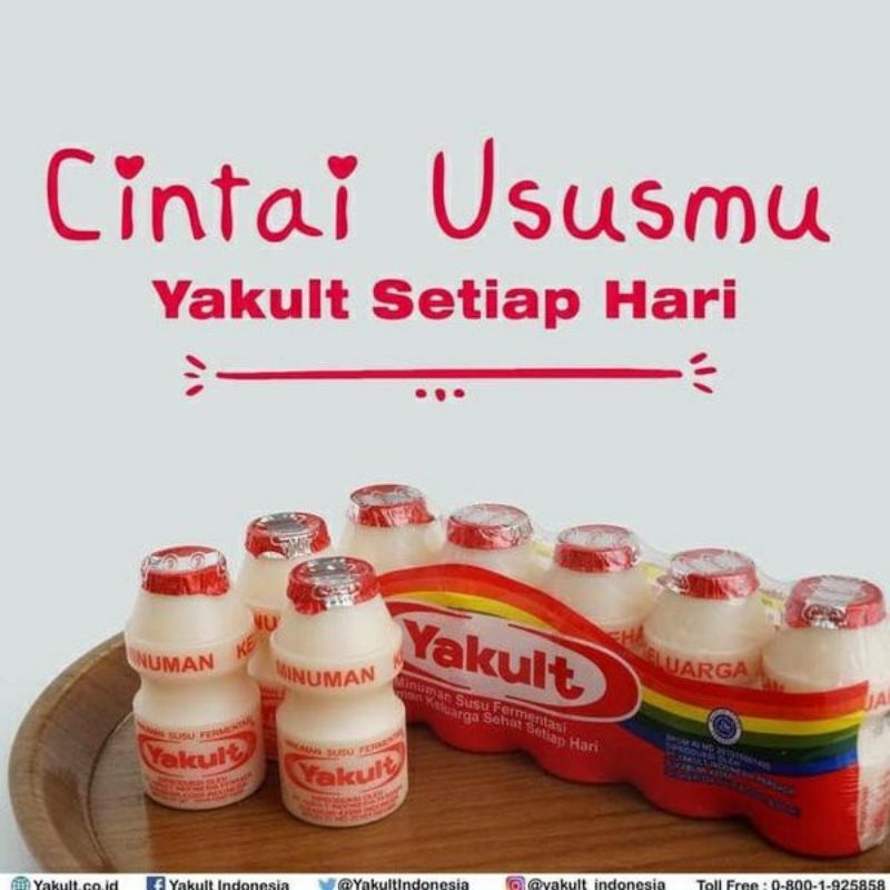 

YAKULT minuman kesehatan probiotik