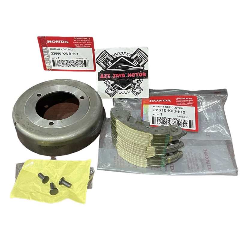 Mangkok Ganda + Kampas Ganda Revo Fi Revo Fit Blade Fi K03