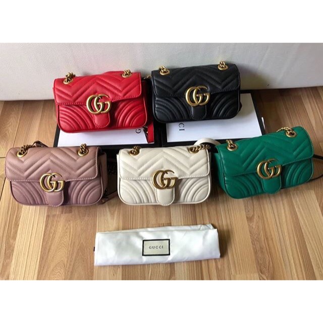 gucci marmont size 22