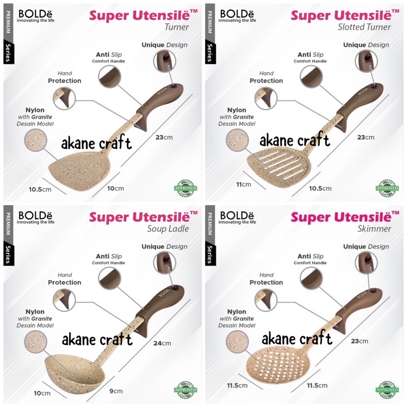Bolde Super Utensile / Sutil Bolde / Spatula Bolde