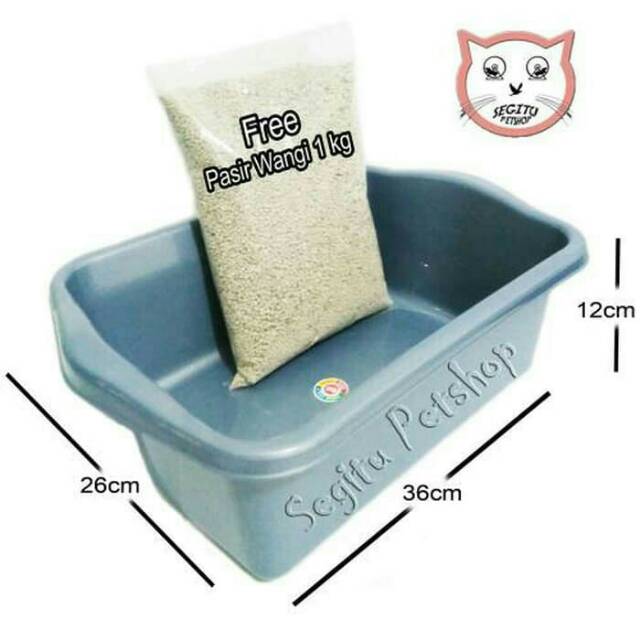 Lifter box toilet kucing ukuran M