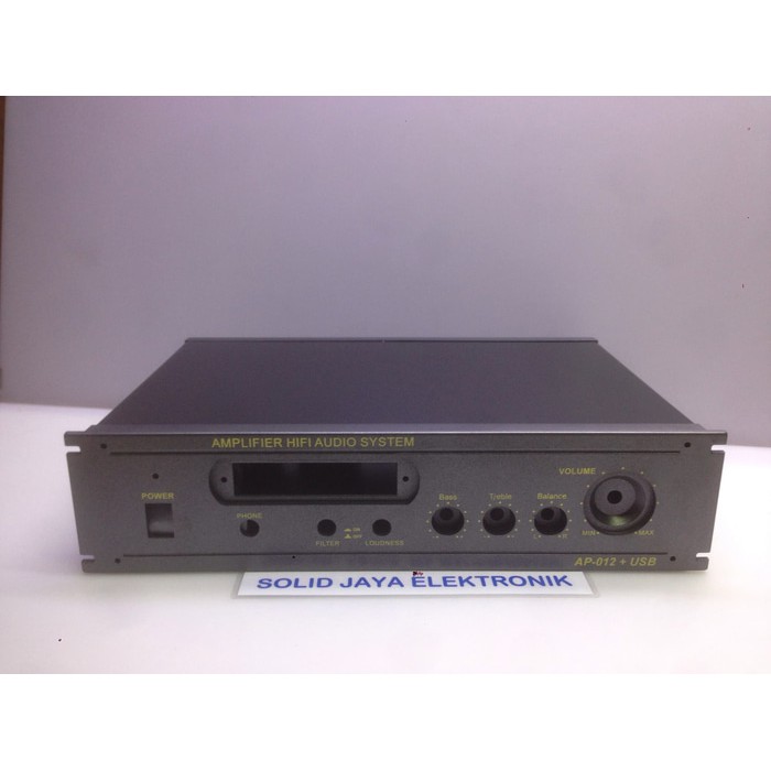 BOX POWER AMPLIFIER USB MP3 MP5 MODUL BOX SOUND SYSTEM AUDIO POWER AMPLI AP12 1P-12 AP 12 USB