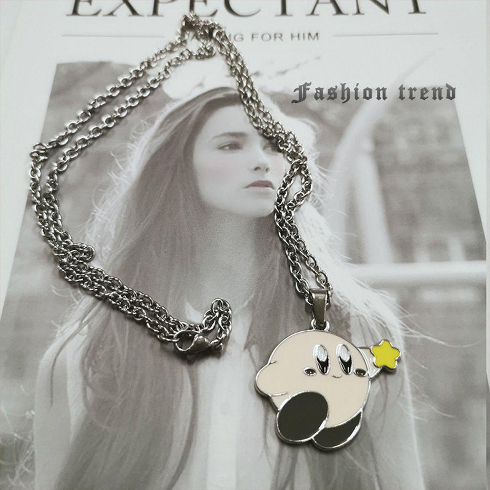 Agustina Kirby Series Liontin Aksesoris Kartun Hadiah Kalung Ornamen Perhiasan Anime Necklace