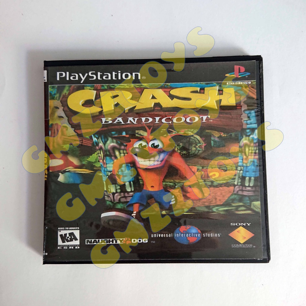 Kaset Game PS1 Crash Bandicoot CD Game PSX