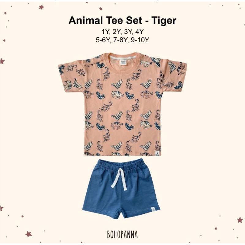 Animal Tee Set BohoPanna B22