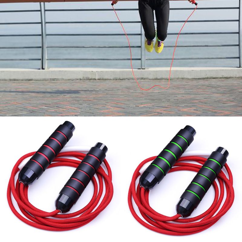 Sun Adjustable Speed Jump Rope Crossfit Profesional Pria Wanita Gym Skipping Rope Muscle Tinju Training Fitness Equipmen