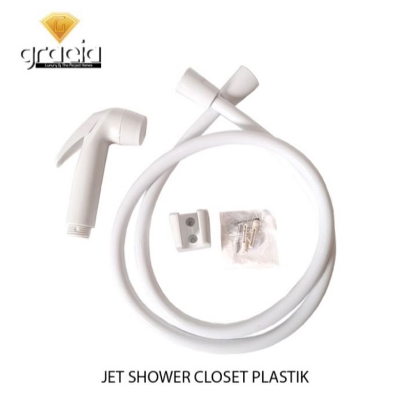 Jet Shower Kloset Toilet Closet Cebok WC Semprotan Duduk/Jongkok Kamar Mandi HARGA TERJANGKAU MURAH