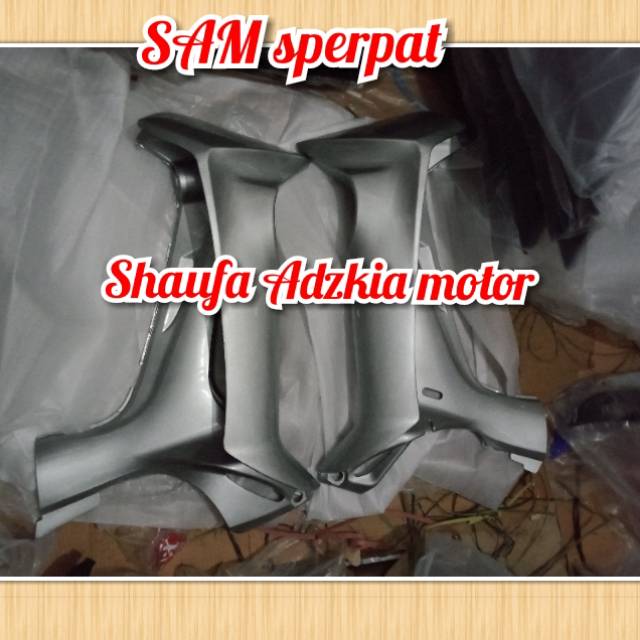 Sayap fizr silver luar dan dalam ready stok terbatas