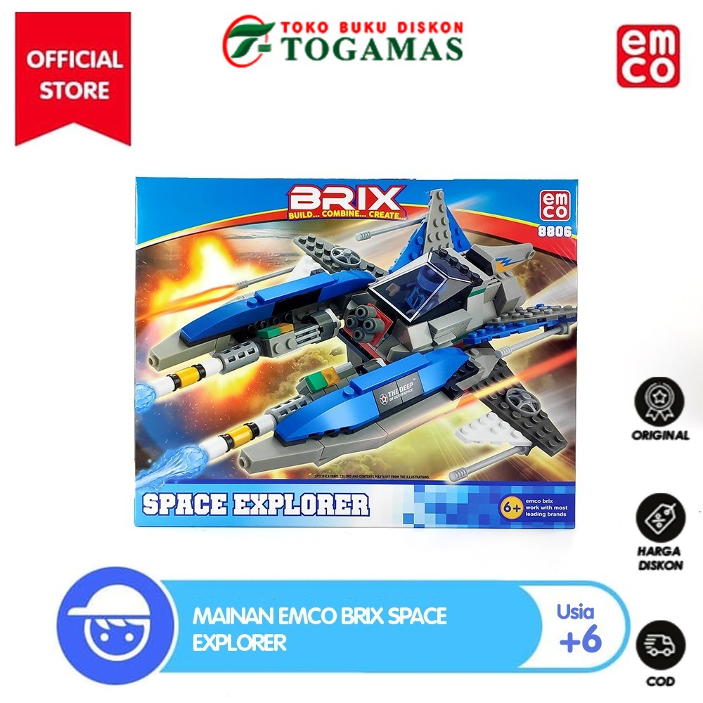 Mainan EMCO Brix Space Explorer