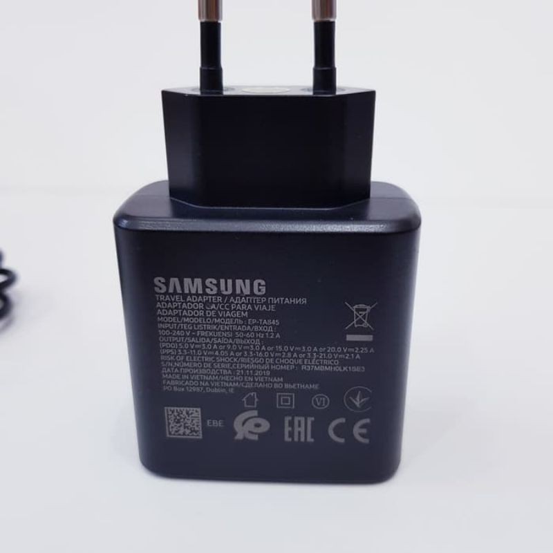 Samsung Galaxy Tab S7 / Tab S7 Plus Charger Super Fast 45W Original