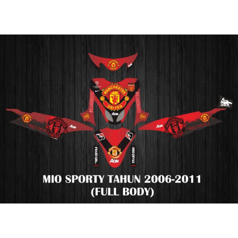 stiker striping decal variasi MIO SPORTY thn.2006-2011(full body)BOLA