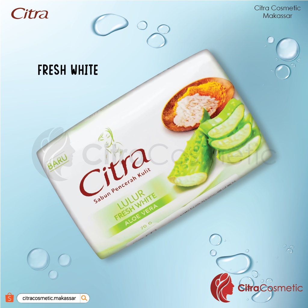 Citra Toilet Soap Series 70G Bengkoang | Aloevera | Pearly