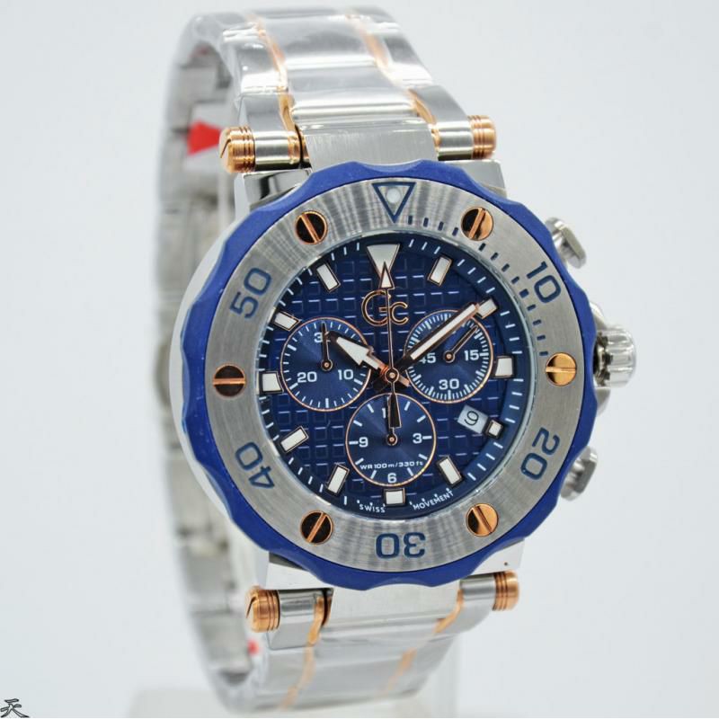 Jam Tangan Pria Guess Collection Gc Y63001G7MF Original Swiss Made