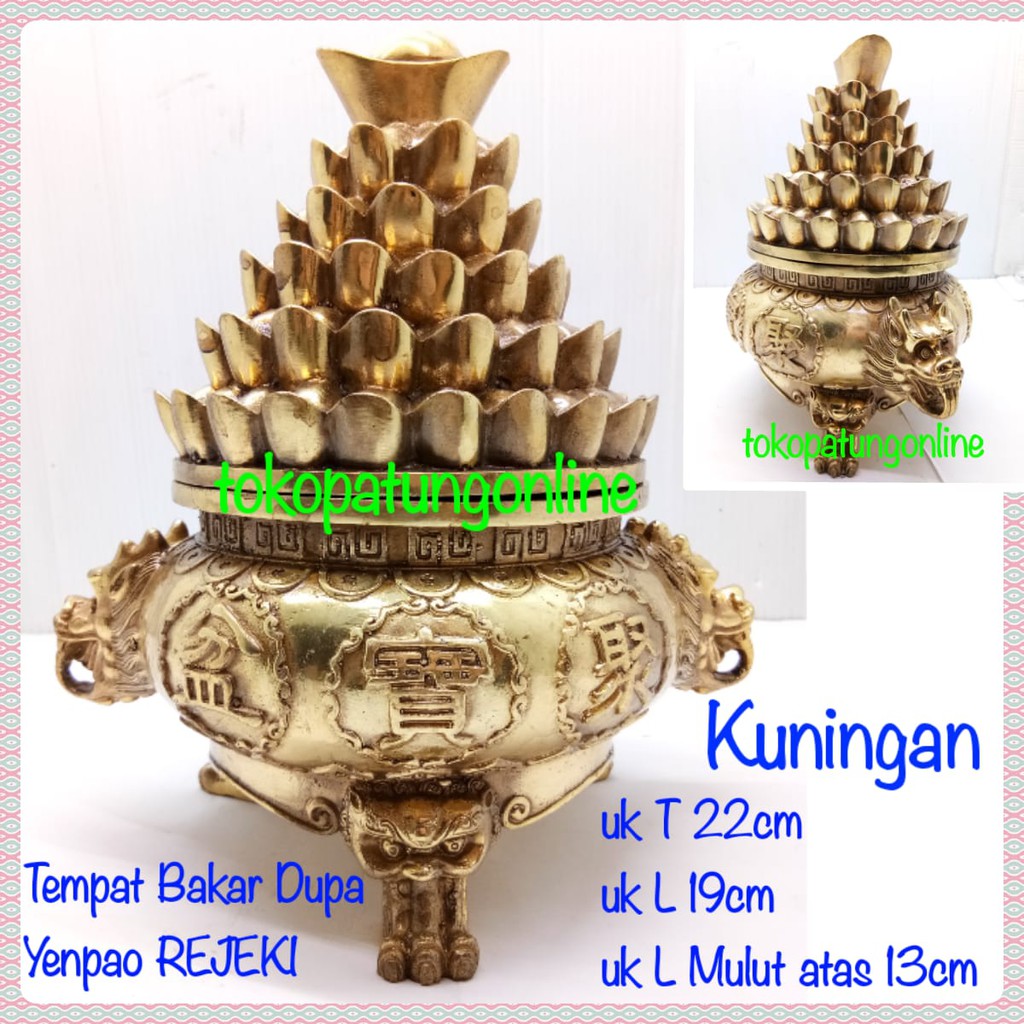 Hiolo kuningan Yenpao Susun 5