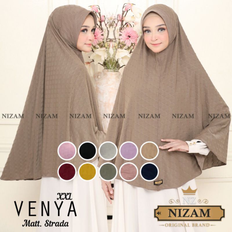 Bergo Jumbo Venya Original Nizam