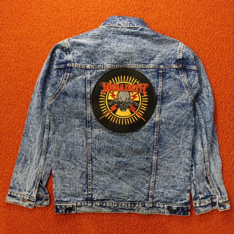 BACKPATCH BORDIR MEGADEATH BEST QUALITY