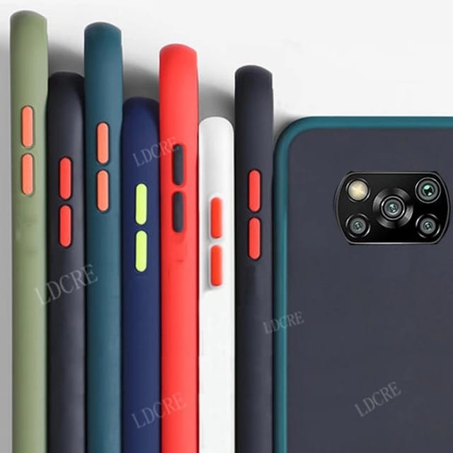 POCO X3 GT / X3 PRO / POCO X3 NFC SOFT CASE MATTE COLORED FROSTED