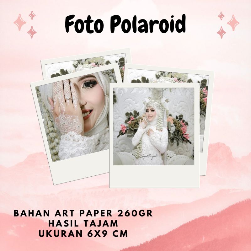 ISI 25PCS/foto polaroid/polaroid/foto polaroid murah/polaroid custom/polaroid murah/foto