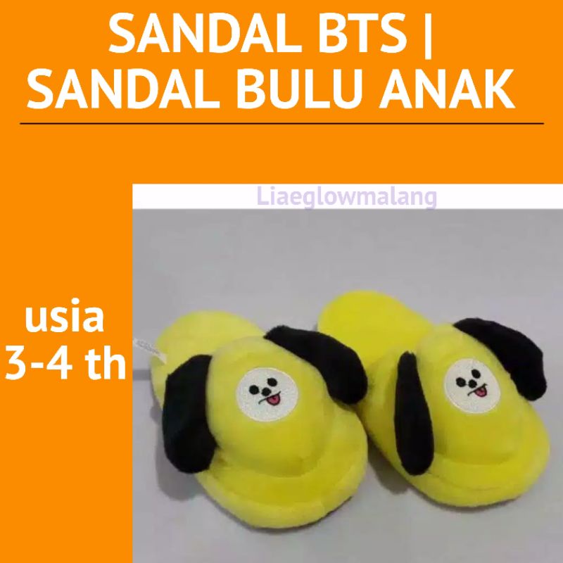BT21 -bts sandal BTS / sandal rumah