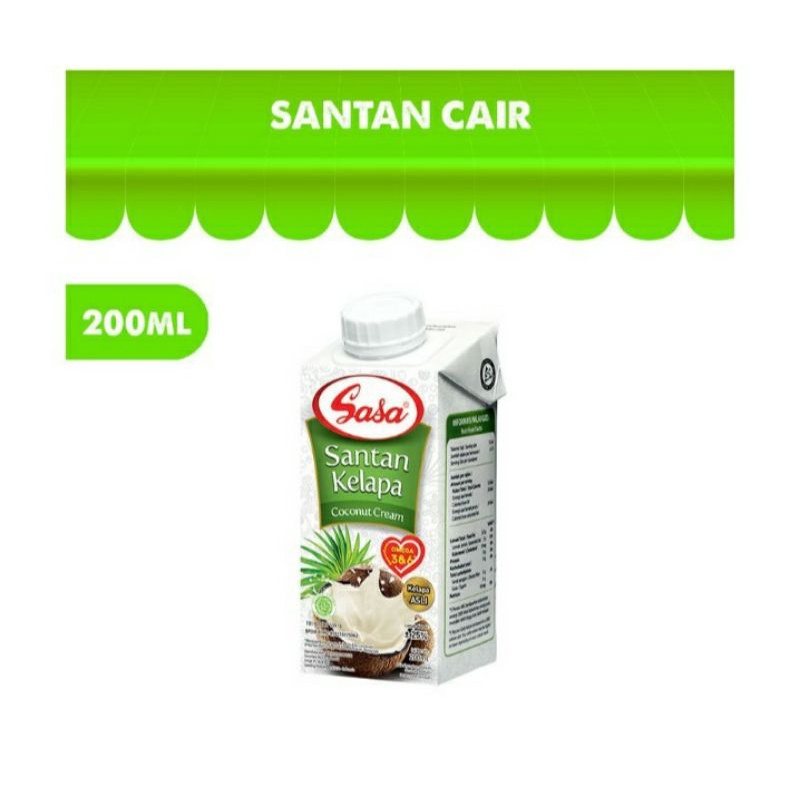 

SASA Santen Kelapa Cair 200 ml