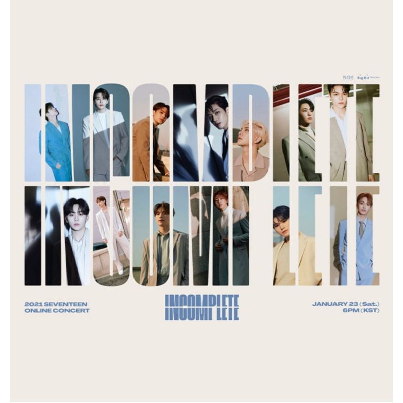 BACA DESKRIPSI SEVENTEEN INCOMPLETE OFFICIAL MERCH