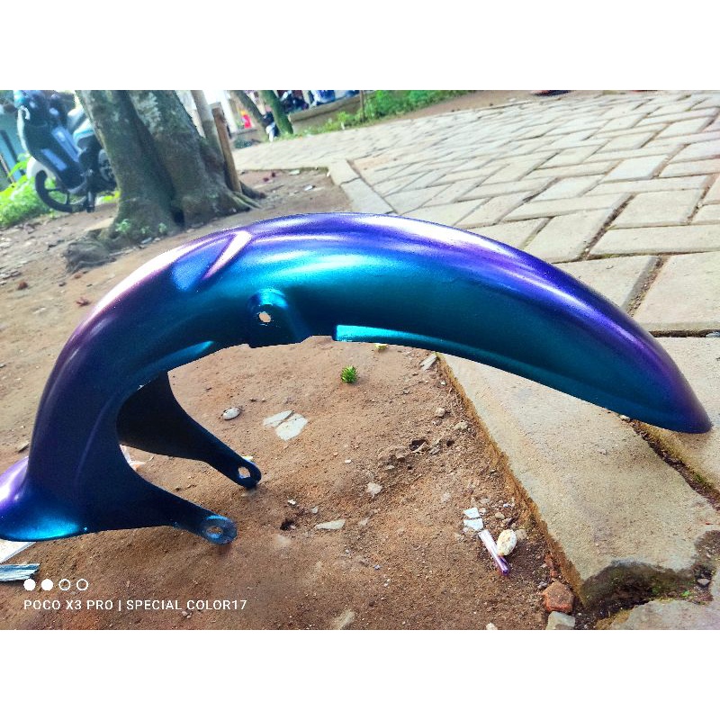 Jual Cat Bunglon Blue Green Purple Scp Shopee Indonesia