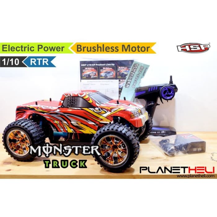 HSP RC Monster Truck BRONTOSAURUS BRUSHLESS 4wd FULL Propo 1/10 Scale