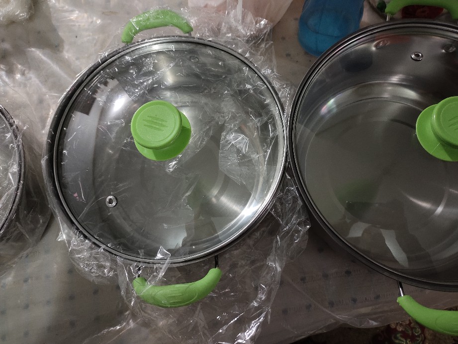 Panci Set 5 Susun Tutup Kaca / Panci Susun Tutup Kaca