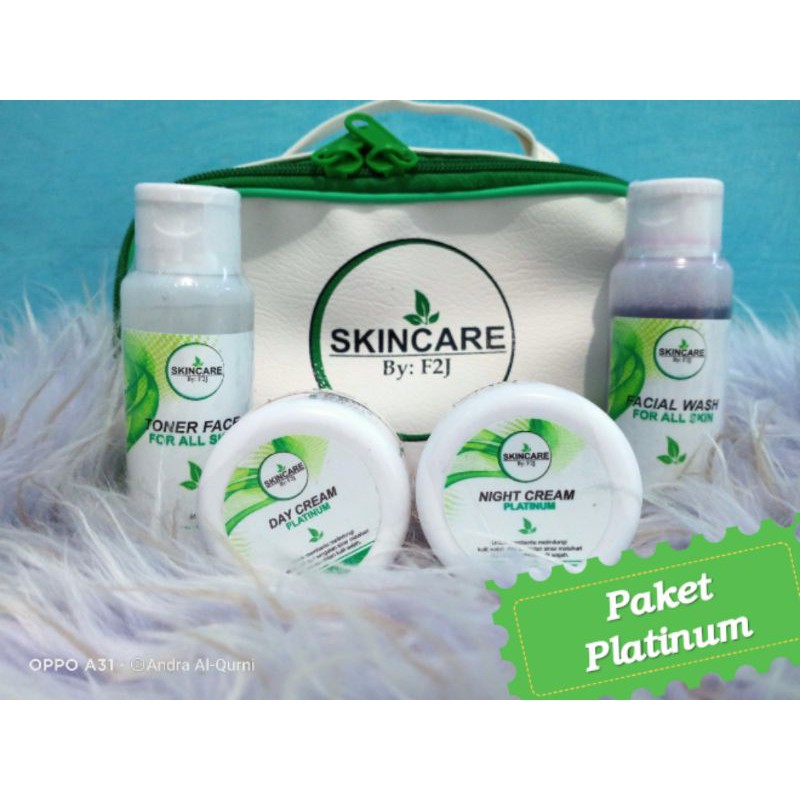 Skincare By f2j (paket Platinum)