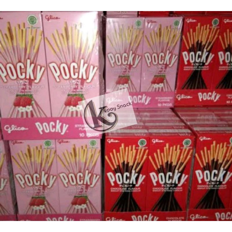 

Pocky Mini 1 PAK isi 10x22gr - biskuit nikmat enak murah meriah