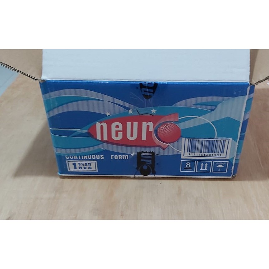 

Continous Form 91/2 x 11 1 Ply K1 Neuro HVS / Kertas Komputer