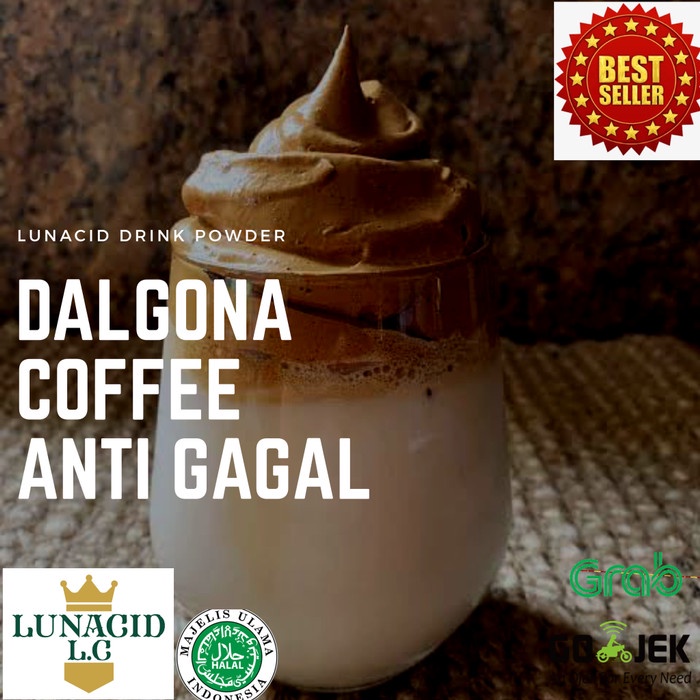 

BUBUK MINUMAN DALGONA COFFEE/DALGONA KOPI/ANTI GAGAL 1 KG
