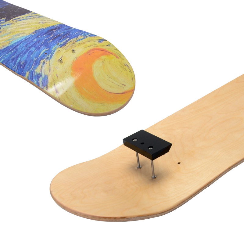 Ms2209 Holder Dinding Bahan Akrilik Untuk Dekorasi Skateboard