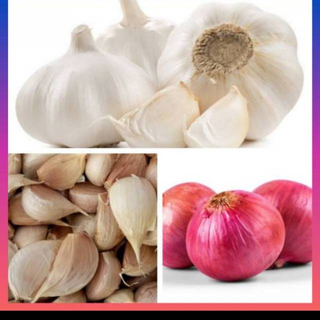 

Bawang merah atau bawang putih 250gr