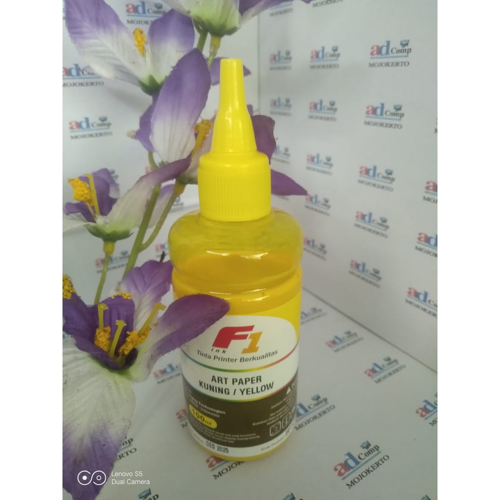 

Tinta art paper Merk F 1 epson warna kuning kualitas bagus