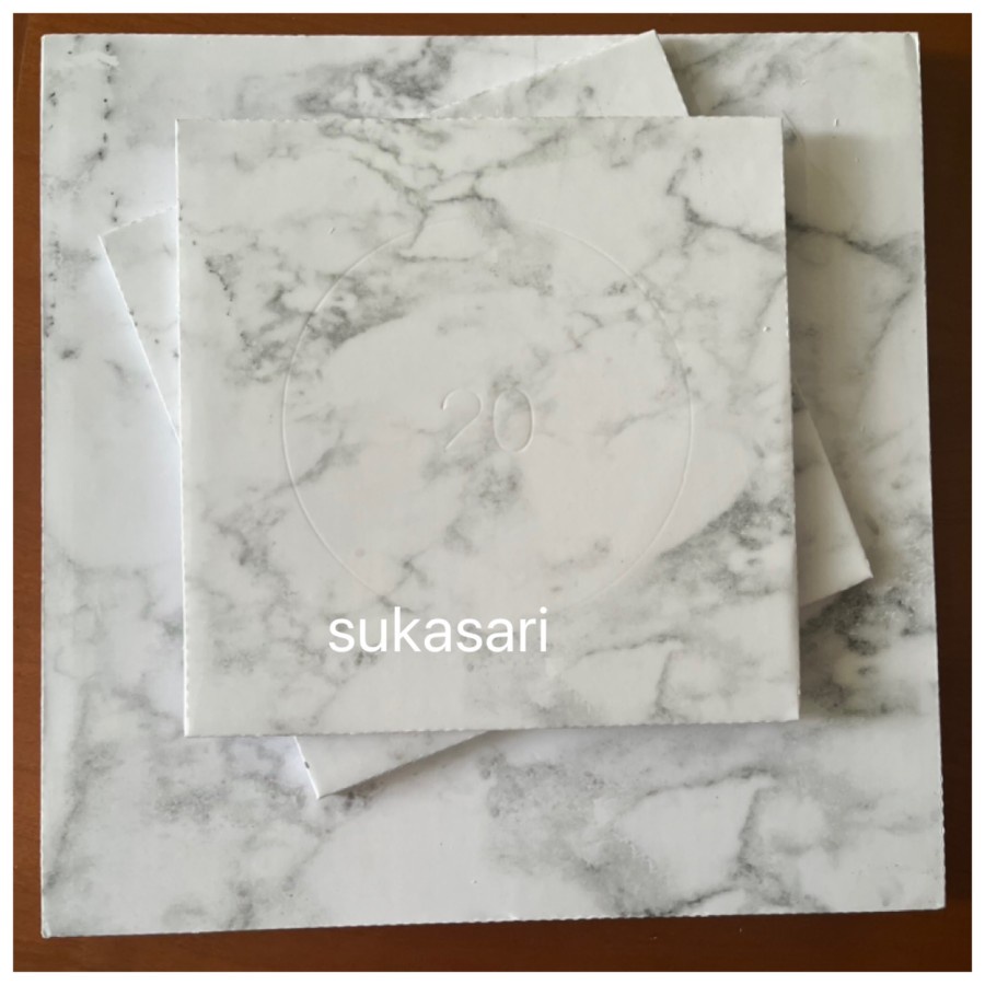 Jual Nicole White Marble Cm Kotak Cake Board Cake Base Tatakan Kue Shopee Indonesia