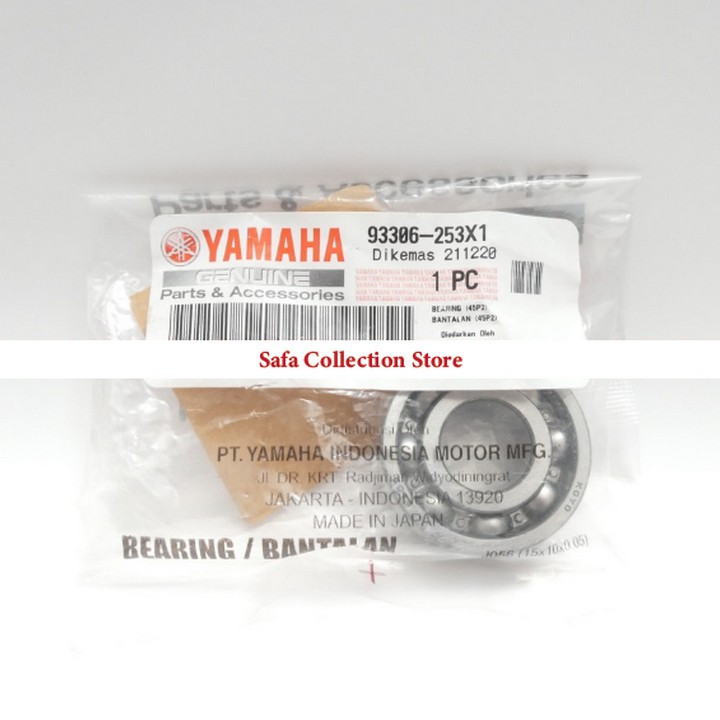 Bearing Laher 6203 93306 253X1 Yamaha Ori