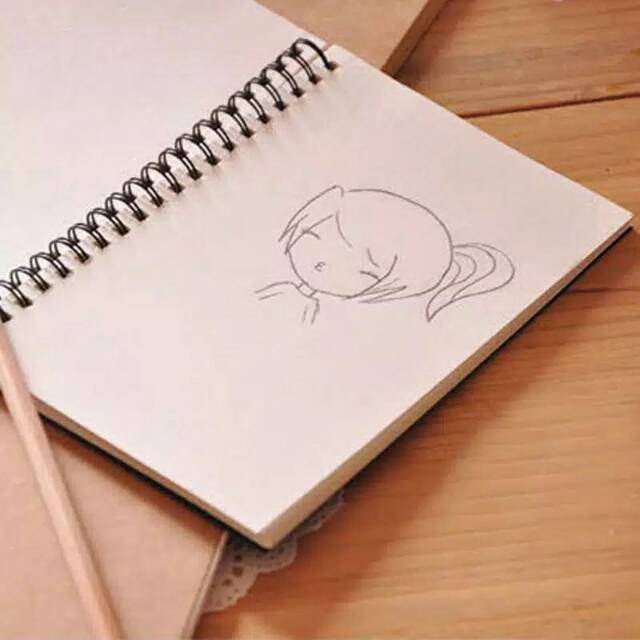 sketch book Buku sketsa/desain cover aesthetic-3