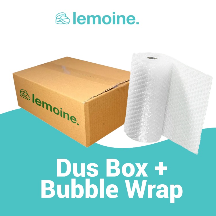 

Extra Kardus dan Bubble Wrap