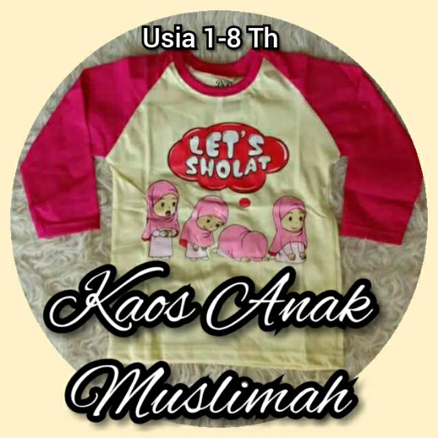 Kaos Anak Muslimah