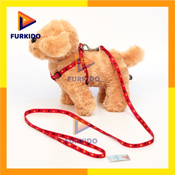 Richu Pet Harnest Leash / Tali Tuntun Anjing Kucing BO-1032-10